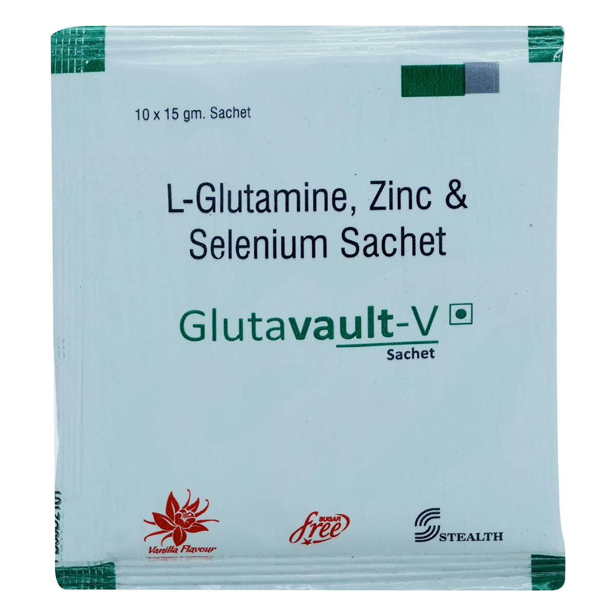 Glutavault-V Sugar Free Vannila Sachet 15 gm, Pack of 1 Glutavault-V Sugar Free Vannila Sachet 15 gm, Pack of 1
