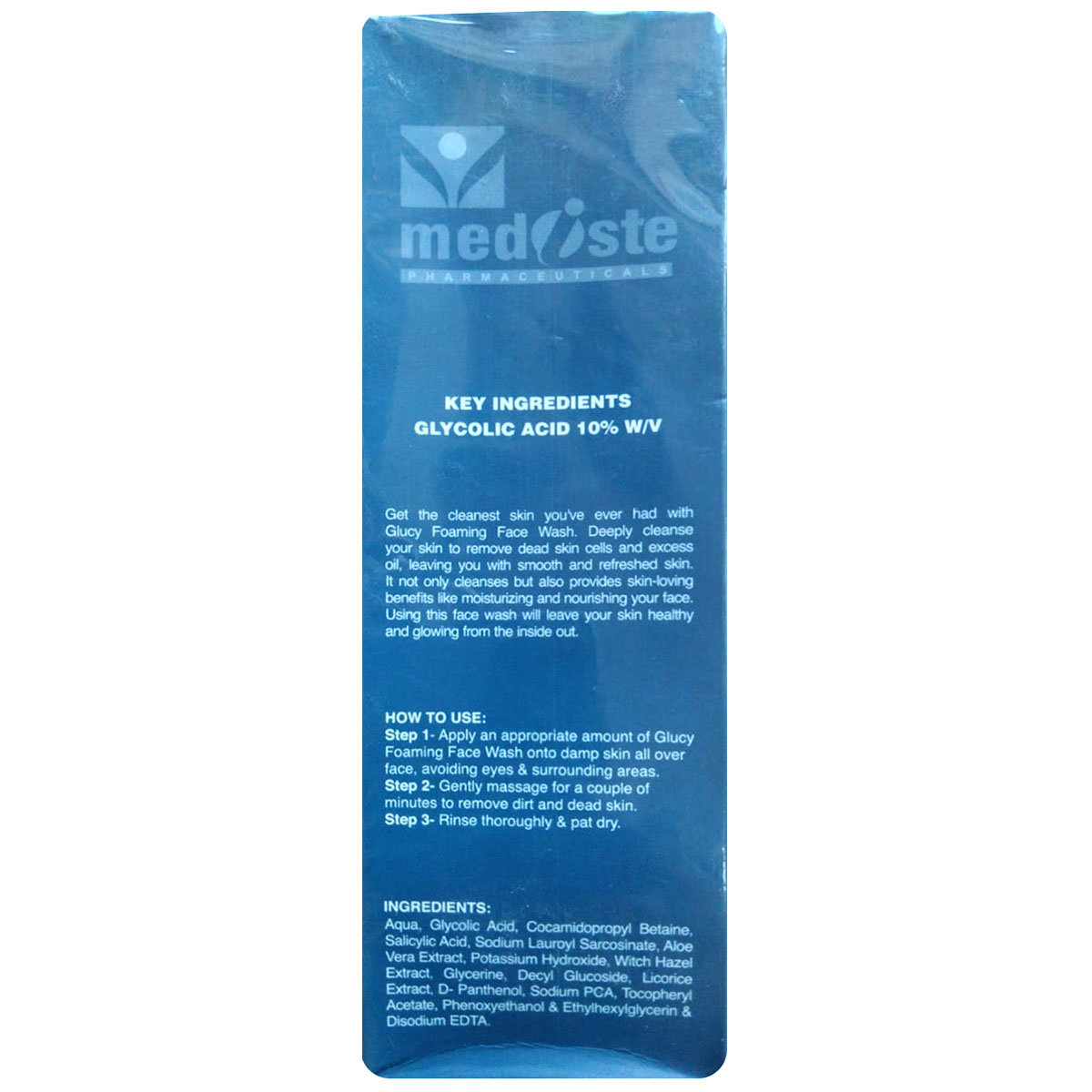 Glucy Foaming Face Wash 150 ml, Pack of 1 Glucy Foaming Face Wash 150 ml, Pack of 1