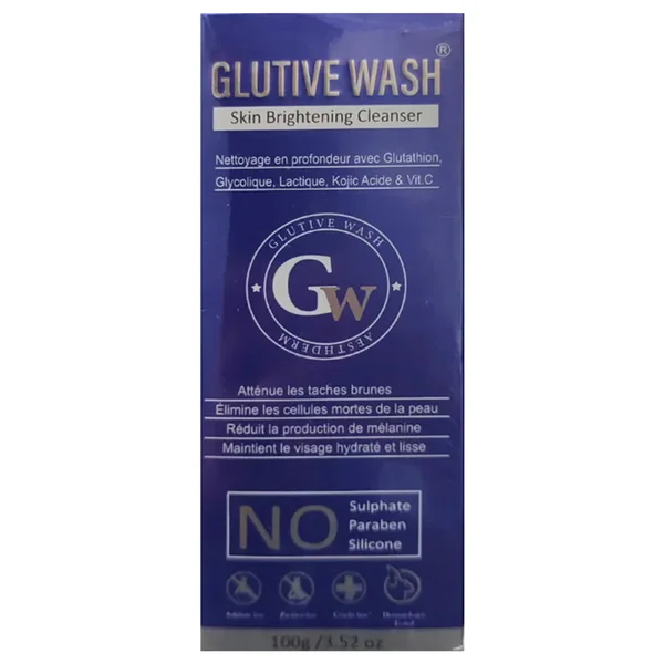 Glutive Wash Skin Brightening Cleanser, 100 gm