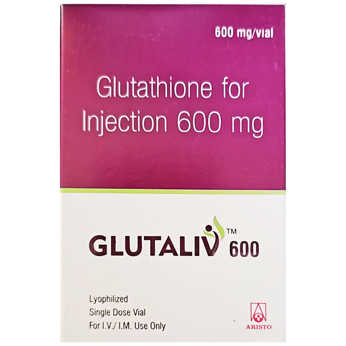 Buy Glutaliv 600 Injection 1's online | Uses, Side Effects, Price and substitutes