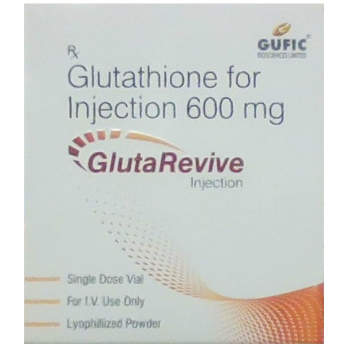 Buy GlutaRevive 600 mg Injection 1's online | Uses, Side Effects, Price and substitutes
