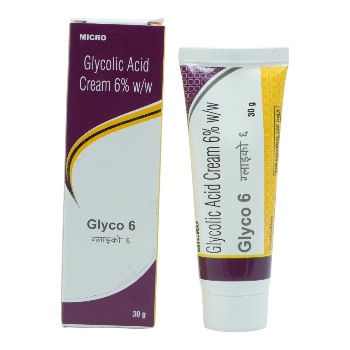 Glyco 6 Cream 30 gm, Pack of 1 Cream Glyco 6 Cream 30 gm, Pack of 1 Cream