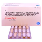Glycomet-GP 2 Tablet 15's, Pack of 15 TABLETS