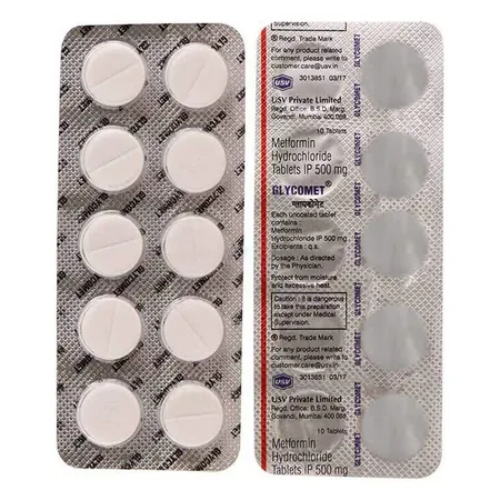 Glycomet Tablet 10's