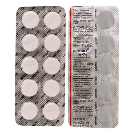 Glycomet Tablet 10's