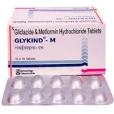 Glykind-M Tablet 10's, Pack of 10 TABLETS