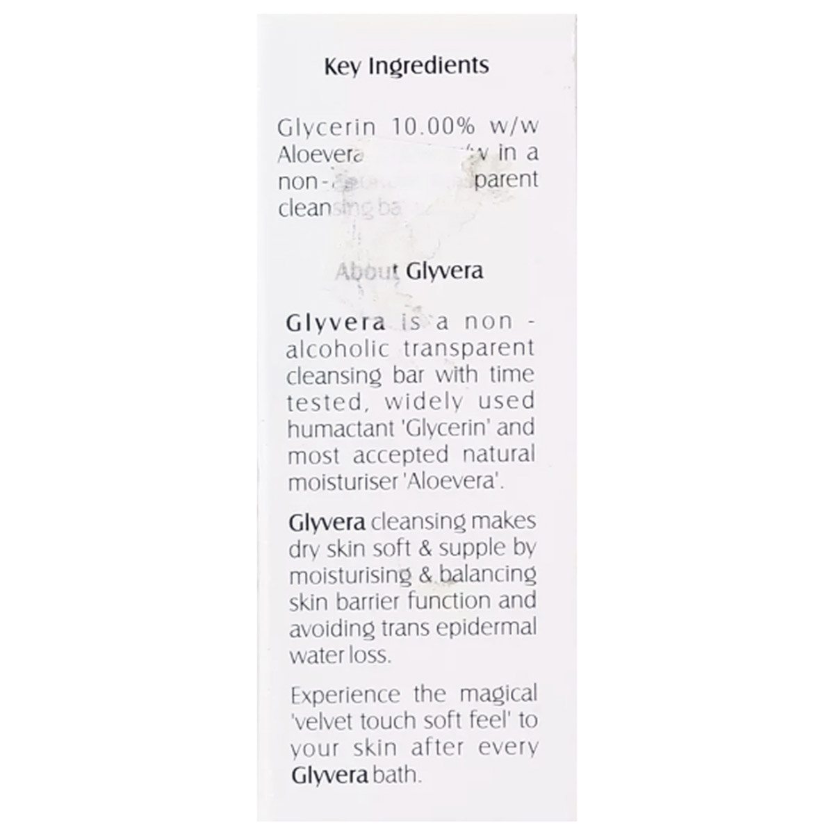 Glyvera Soap, 75 gm, Pack of 1 Glyvera Soap, 75 gm, Pack of 1