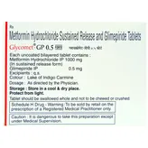 Glycomet-GP 0.5 Tablet 10's, Pack of 10 TABLETS