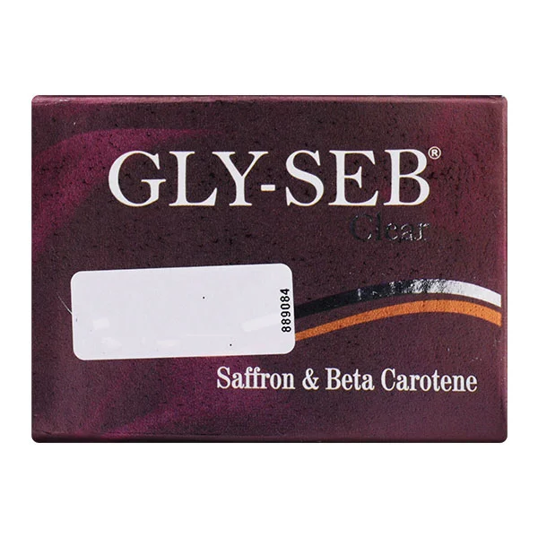 Glyseb Clear Soap 75 gm | Saffron & Beta Carotene