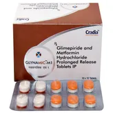 Glynamic-M 1 Tablet 10's, Pack of 10 TABLETS