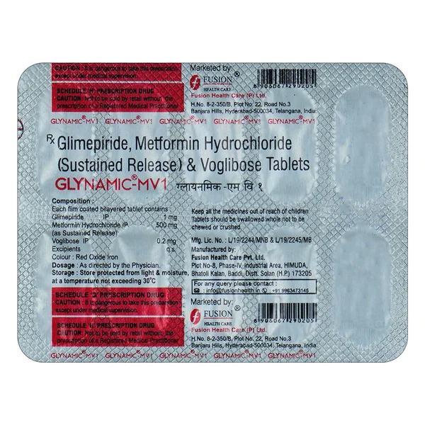 GLYNAMIC MV1 TABLET 10'S 