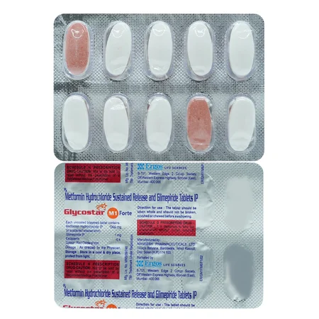 Glycostar M1 Forte Tablet 10's
