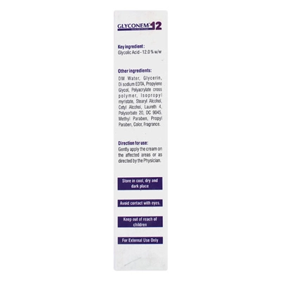 Glyconem Cream 30 gm, Pack of 1 CREAM