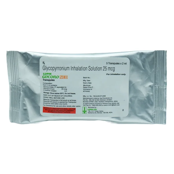 Glycoflo Neb Transpules 5X2 ml, Pack of 5 TRANSPULESS