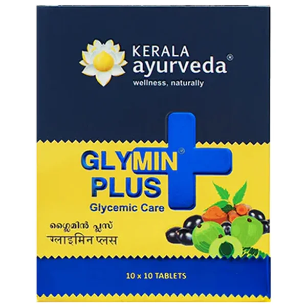 Kerala Ayurveda Glymin Plus, 10 Tablets