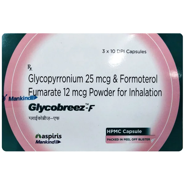 Glycobreez-F HPMC Capsule 10's, Pack of 10 CAPSULES