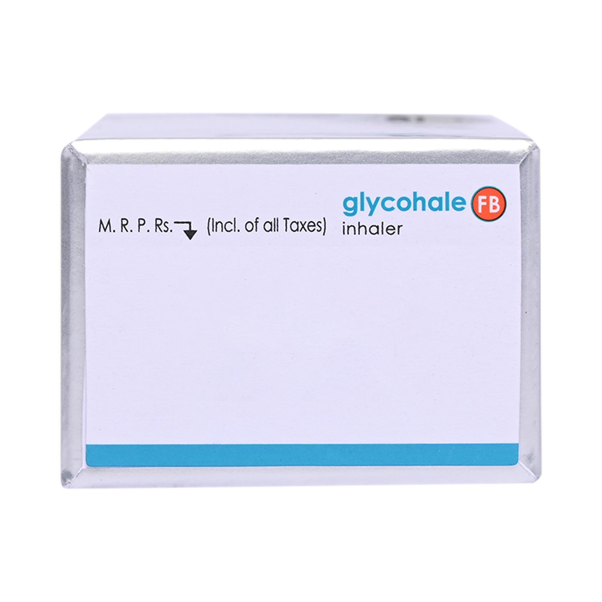 Glycohale FB Inhaler 120 MDI, Pack of 1 Glycohale FB Inhaler 120 MDI, Pack of 1