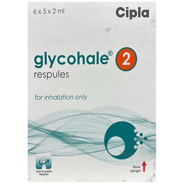 Glycohale 2 Inhalation Solution Respules 5 x 2 ml