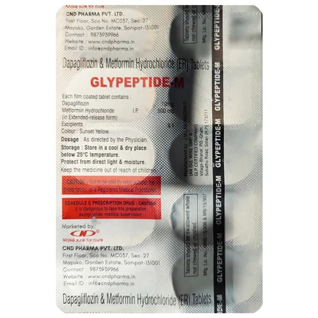 Glypeptide-M Tablet 10's