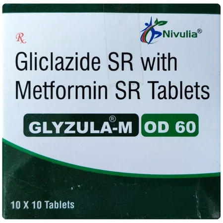 Glyzula-M OD 60 Tablet 10's