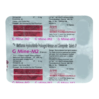 G Mine-M 2 Tablet 10's, Pack of 10 TabletS