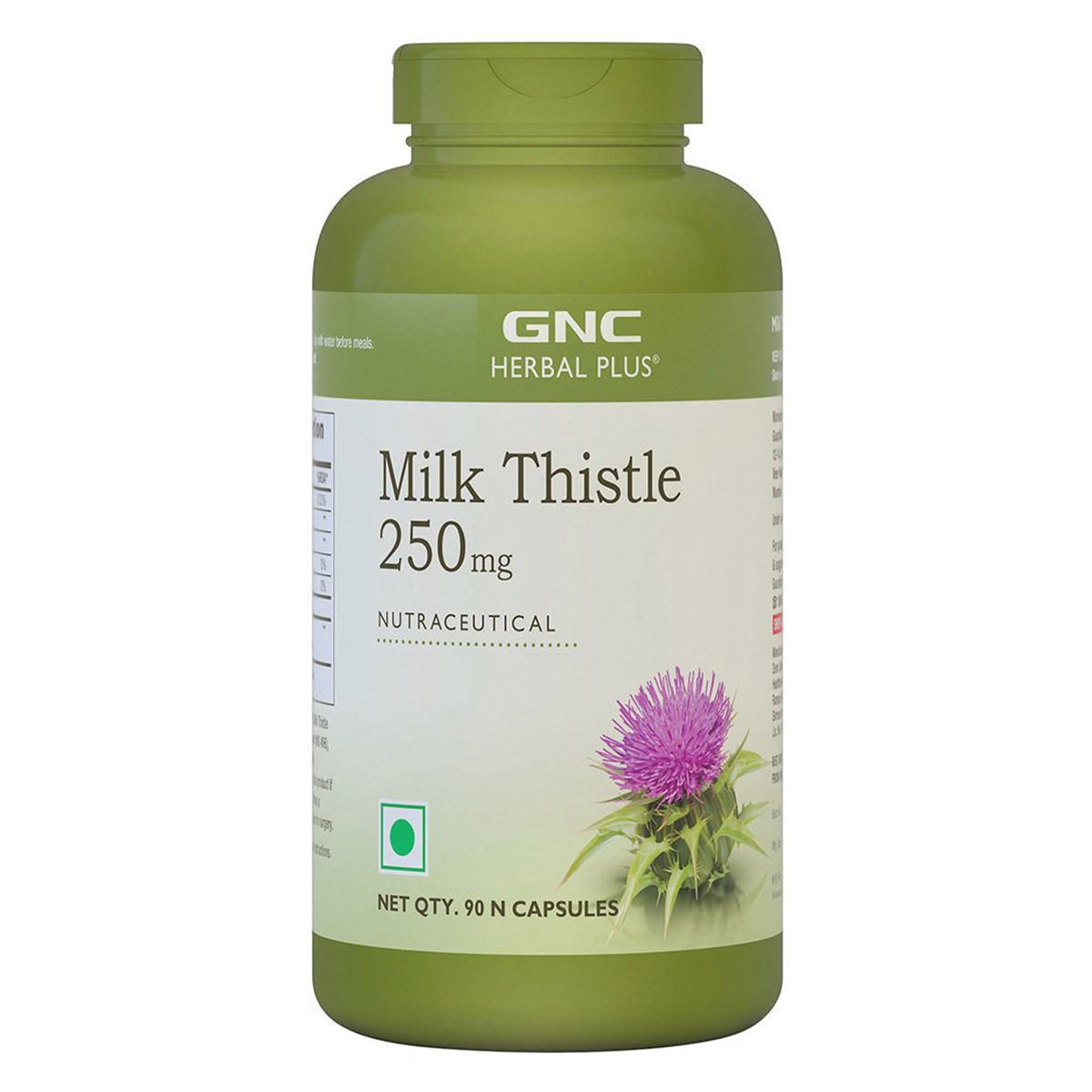 Buy GNC Herbal Plus Milk Thistle 250 mg, 90 Capsules Online