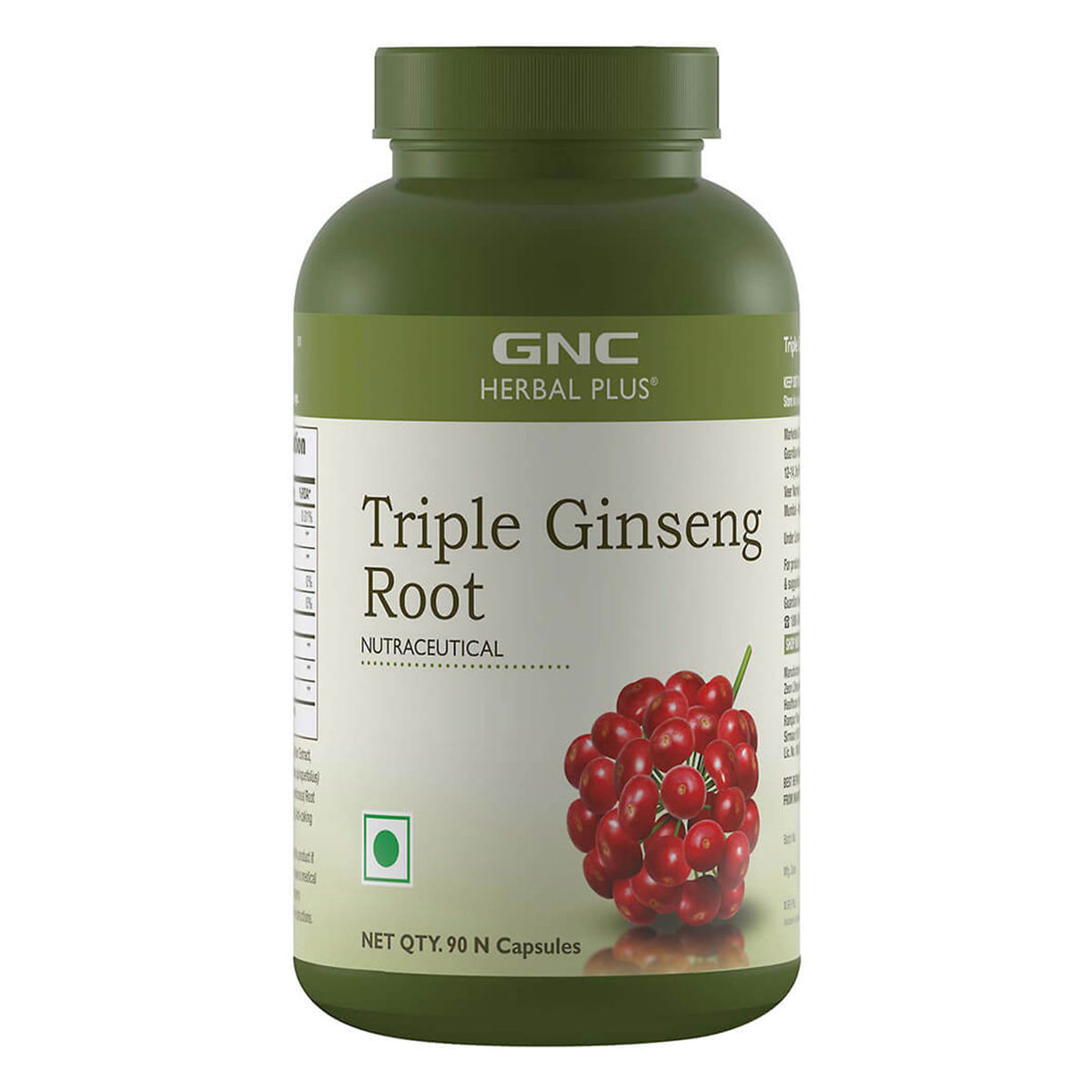 Buy GNC Herbal Plus Triple Ginseng Root, 90 Capsules Online