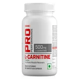 GNC PRO Performance L-Carnitine 500 mg, 60 Capsules, Pack of 1