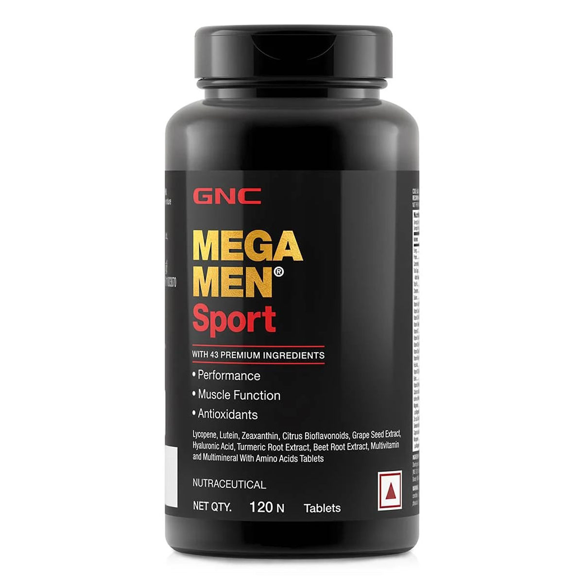 Buy GNC Mega Men Sport with 43 Premium Ingredients, 120 Tablets Online