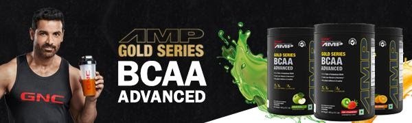GNC PRO Performance AMP Gold Series BCAA Advanced Kiwi Strawberry Flavour Powder, 400 gm, Pack of 1 GNC PRO Performance AMP Gold Series BCAA Advanced Kiwi Strawberry Flavour Powder, 400 gm, Pack of 1