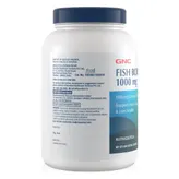 GNC Fish Body Oil 1000 mg, 90 Capsules, Pack of 1