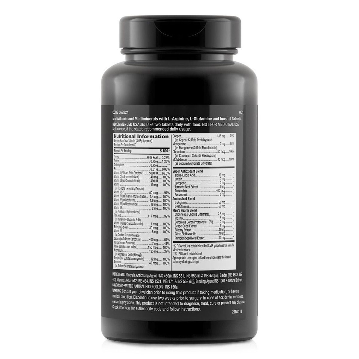 GNC Mega Men with 38 Premium Ingredients, 120 Tablets, Pack of 1 GNC Mega Men with 38 Premium Ingredients, 120 Tablets, Pack of 1