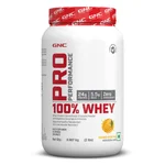 GNC Pro Performance 100% Whey Protein Mango Smoothie Flavour Powder, 0.907 kg | Faster Recovery & Lean Muscle Gains