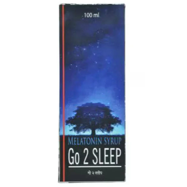 Go 2 Sleep 3 mg Sugar Free Paed Syrup 100 ml, Pack of 1 Liquid