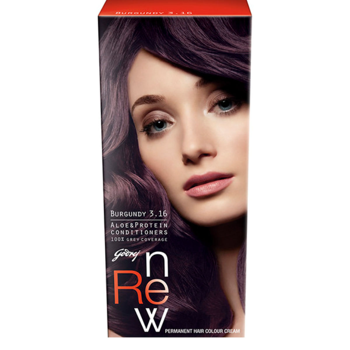 Godrej Expert Shampoo Hair colour Review+Demo || Get burgundy Hair Color At  Home || - YouTube