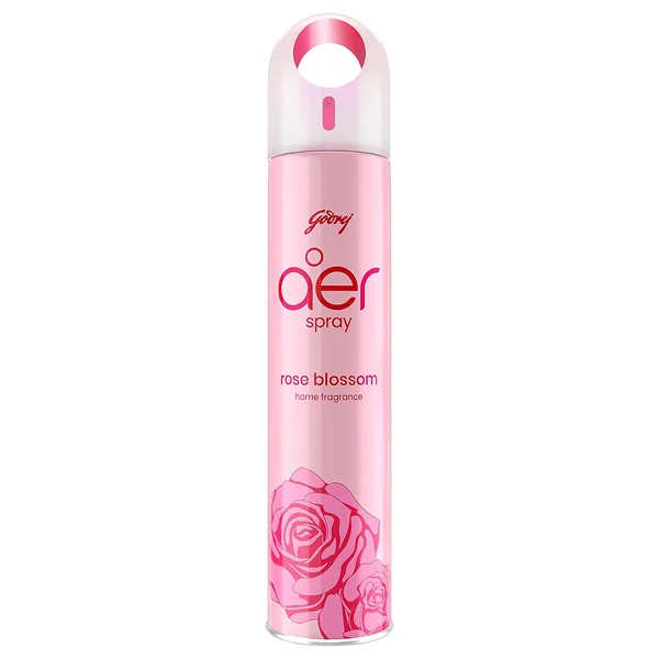 Godrej Aer Spray Rose Blossam Spray, 220 ml, Pack of 1