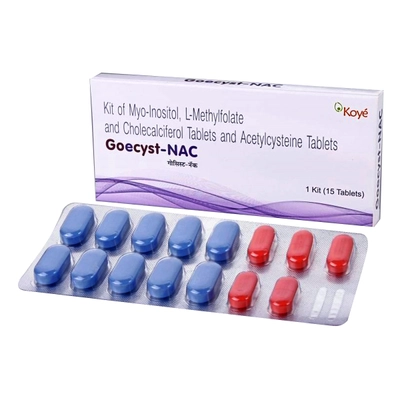 Goecyst-Nac Kit 15'S, Pack of 1 Tablet