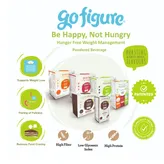 GoFigure Meal Replacement Shake Creamy Chocolate Flavour Powder, 180 gm (3x60 gm), Pack of 1