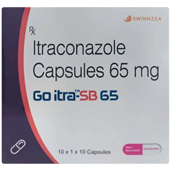 Go Itra-SB 65 Capsule 10's