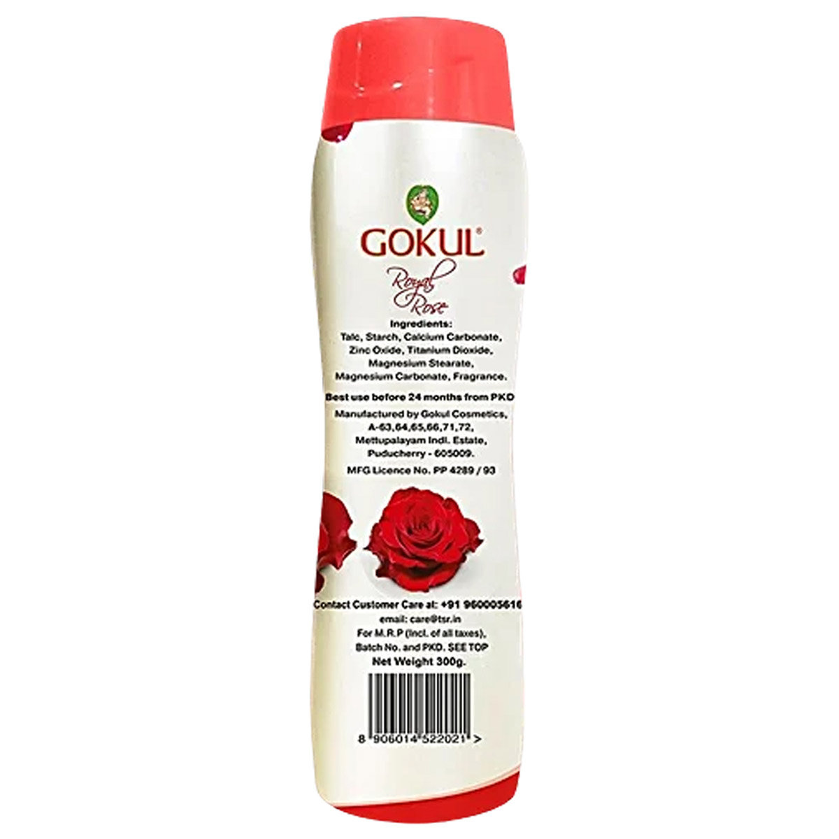 Gokul Royal Rose Beauty Powder, 300 gm, Pack of 1 Gokul Royal Rose Beauty Powder, 300 gm, Pack of 1