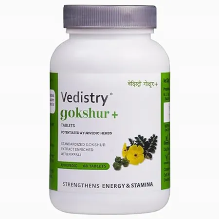 Charak  Gokshur+, 60 Tablets