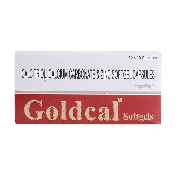 Goldcal Soft Gelatin Capsule 10's