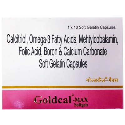 Goldcal-Max Capsule 10's, Pack of 10 CAPSULES