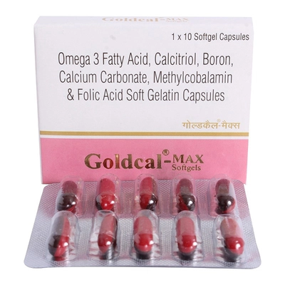 Goldcal-Max Capsule 10's, Pack of 10 CAPSULES