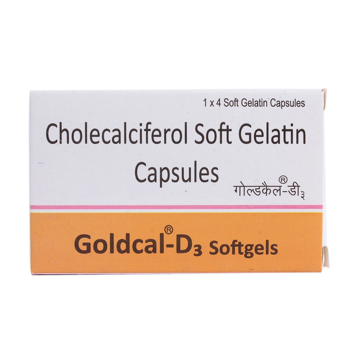 Goldcal D3 Capsule 4's, Pack of 4 Goldcal D3 Capsule 4's, Pack of 4
