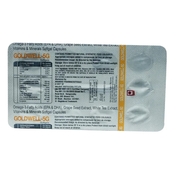 Goldwell-5G Softgel Capsule 10's, Pack of 10