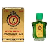 Gold Medal Medicated Oil, 3 ml, Pack of 1