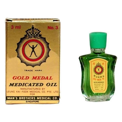 Gold Medal Medicated Oil 3 ml, Pack of 1