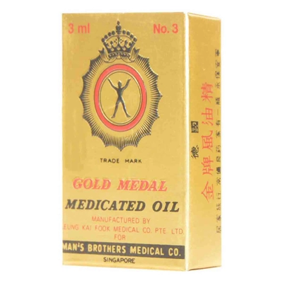 Gold Medal Medicated Oil 3 ml, Pack of 1