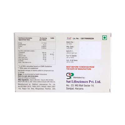 Gon-500 Tablet 10's, Pack of 10 TabletS